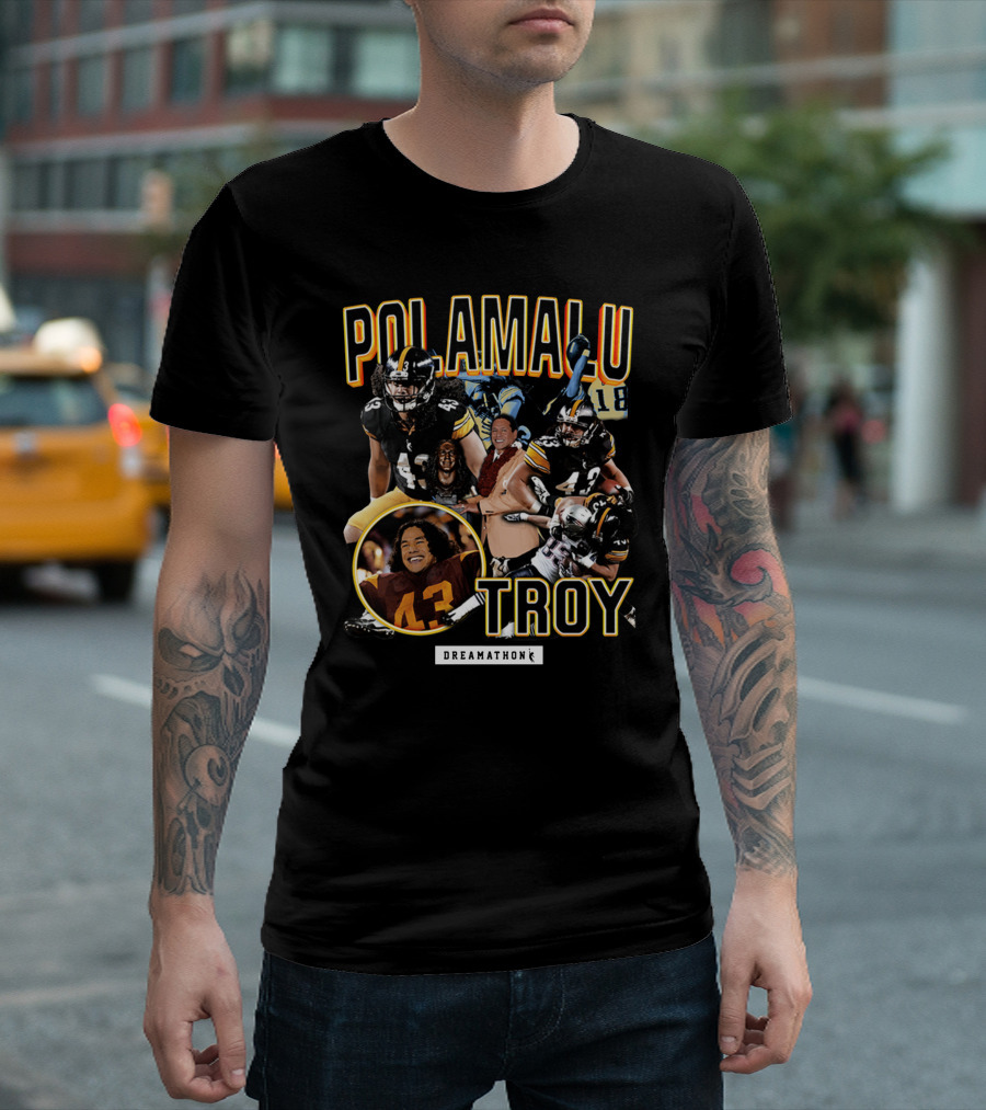 POLAMALU TROY DREAMATHON T-Shirt