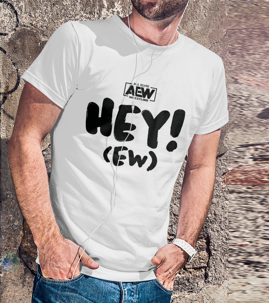 All Elite Wrestling AEW Hey (Ew) T-Shirt