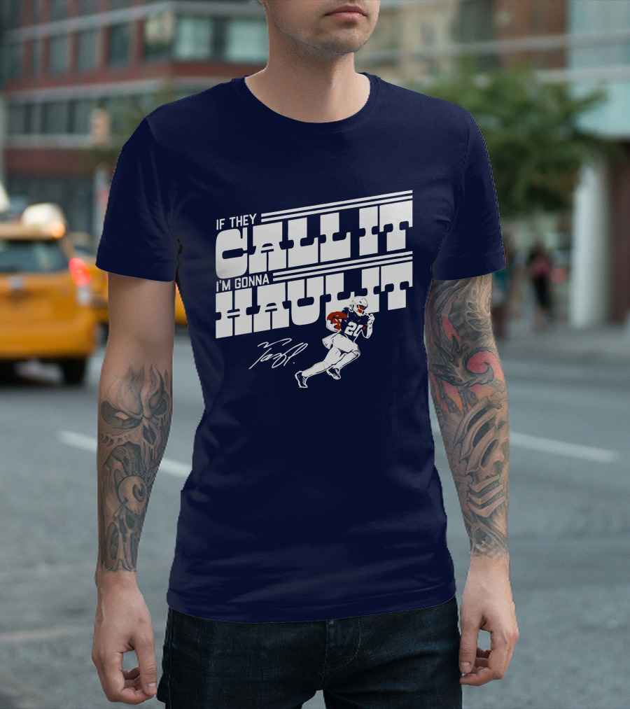 Tony Pollard If They Call It I'm Gonna Haul It 20 T-Shirt