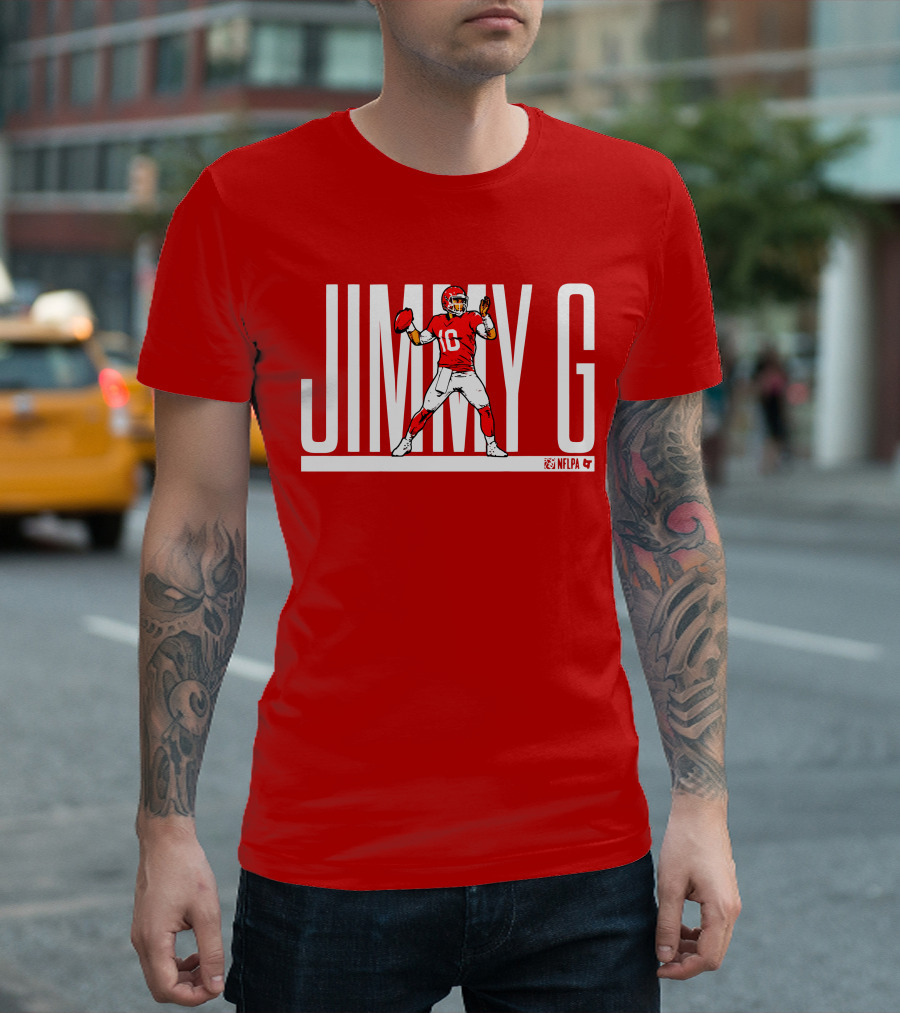 JIMMY G NFLPA Quarterback 10 T-Shirt