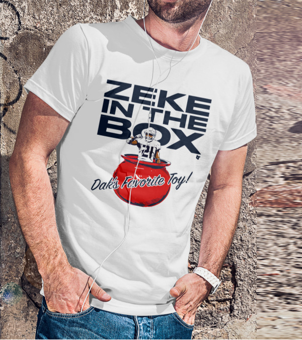 ZEKE IN THE BOX Dak's Favorite Toy T-Shirt