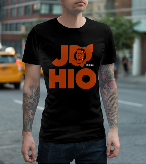 Joe Burrow JoHio NFLPA Browns Ohio T-Shirt
