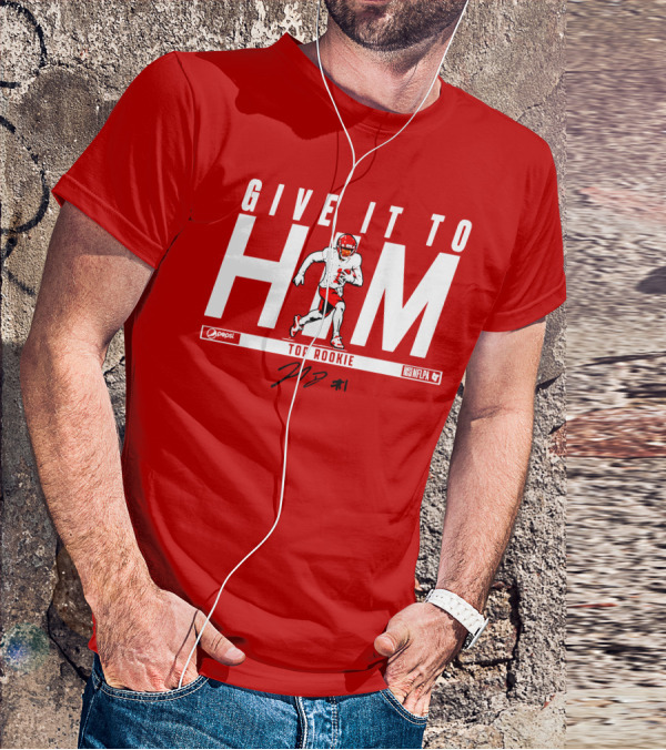 Give It To Him Top Rookie NFLPA Pepsi T-Shirt