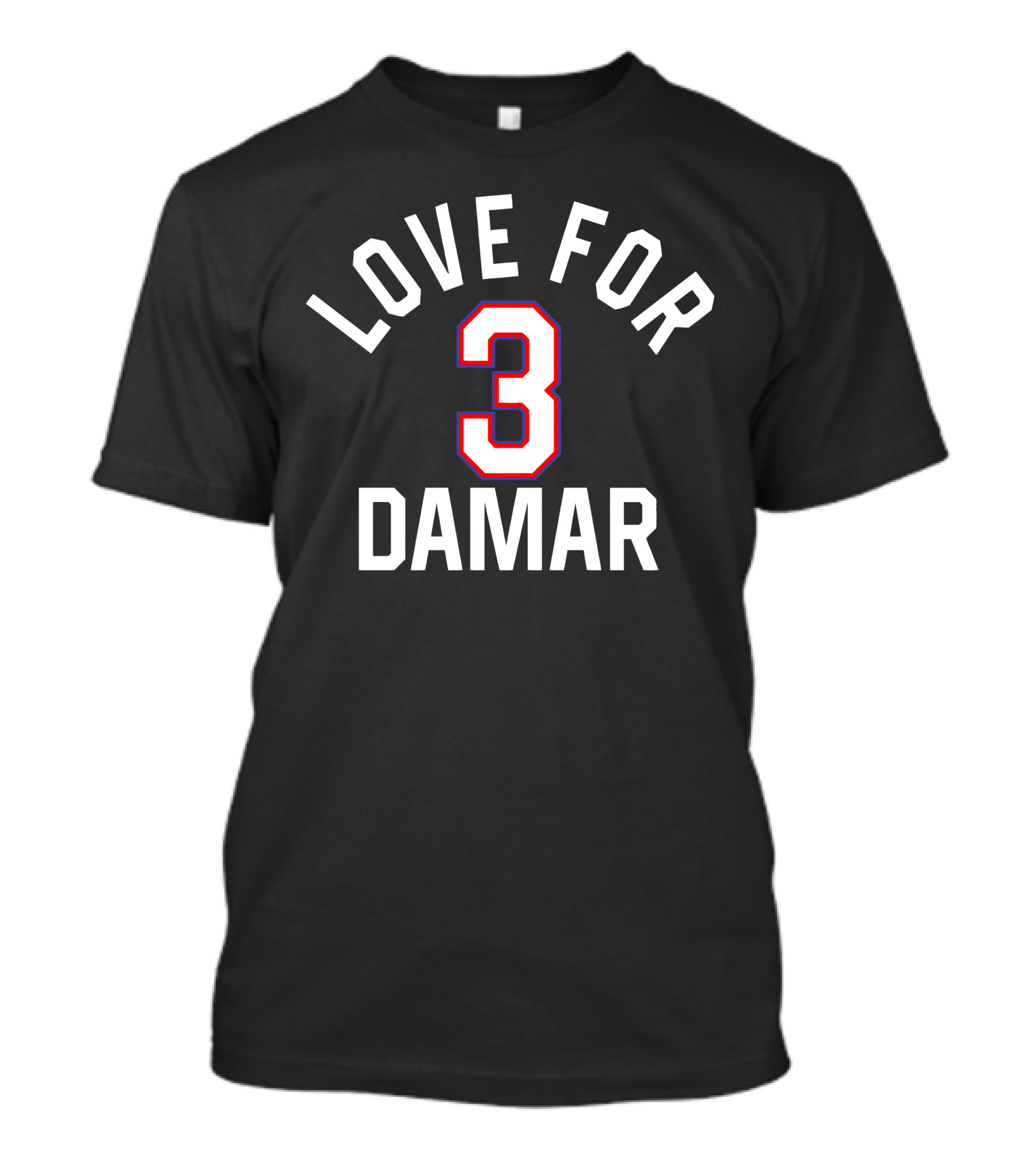 Love For 3 Damar Chiefs T-Shirt