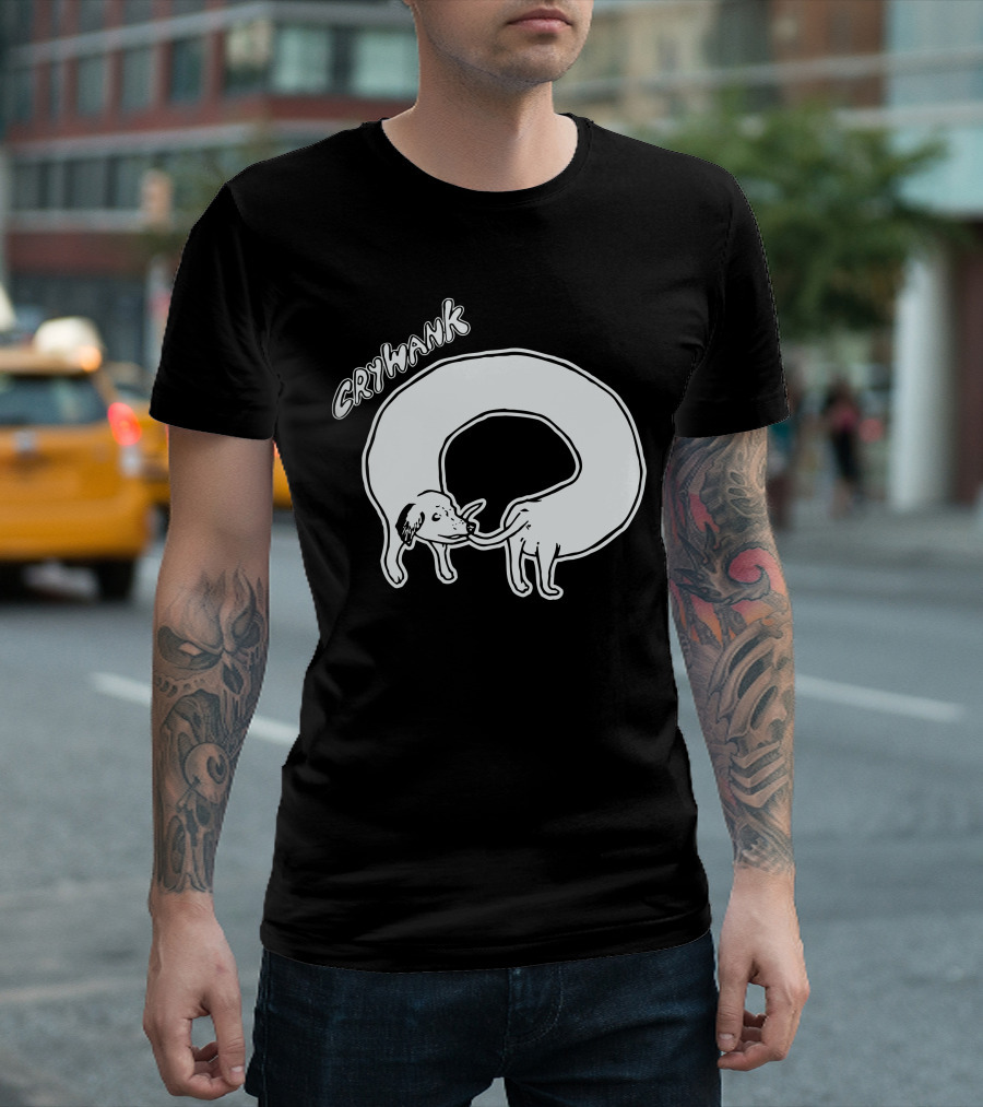 Crywank Endless Dog Loop T-Shirt