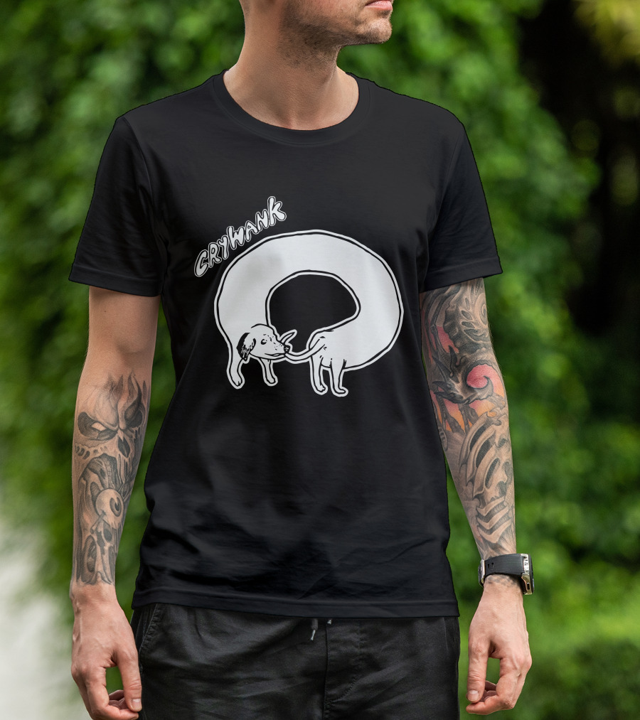 Crywank Endless Dog Loop T-Shirt
