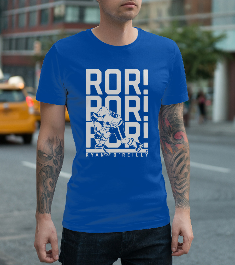 ROR ROR ROR Ryan O'Reilly Hockey 90 T-Shirt