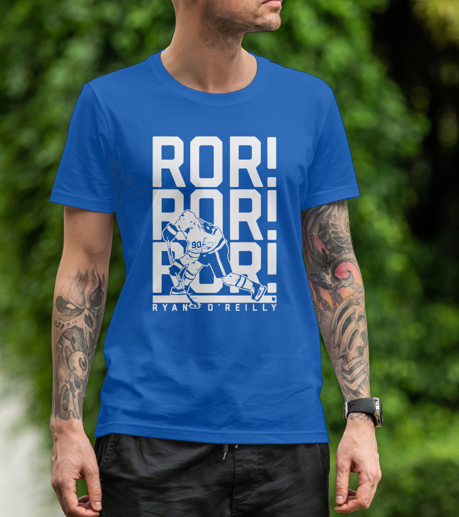 ROR ROR ROR Ryan O'Reilly Hockey 90 T-Shirt