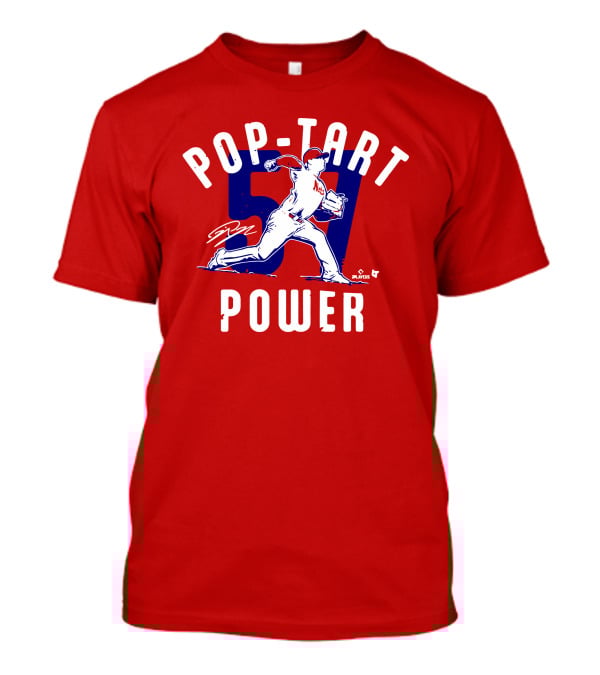 Pop Tart Power 59 Pitcher Players MLB T-Shirt