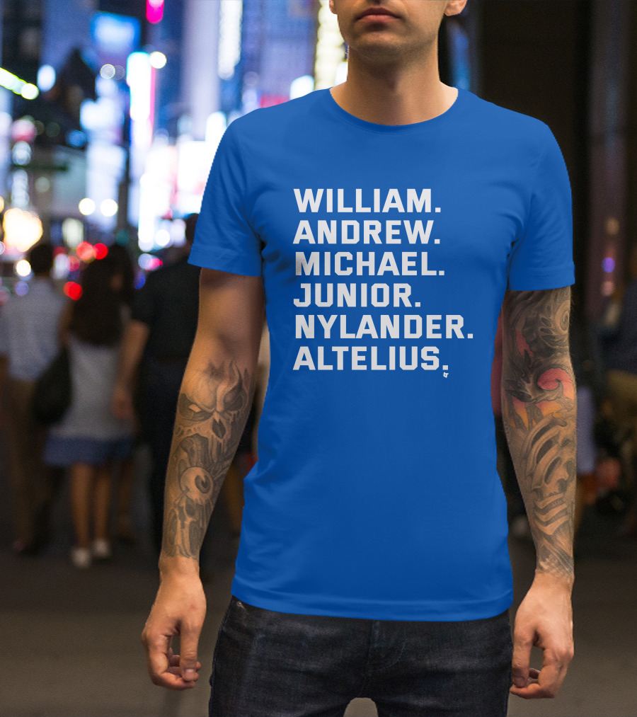 William Andrew Michael Junior Nylander Altelius T-Shirt