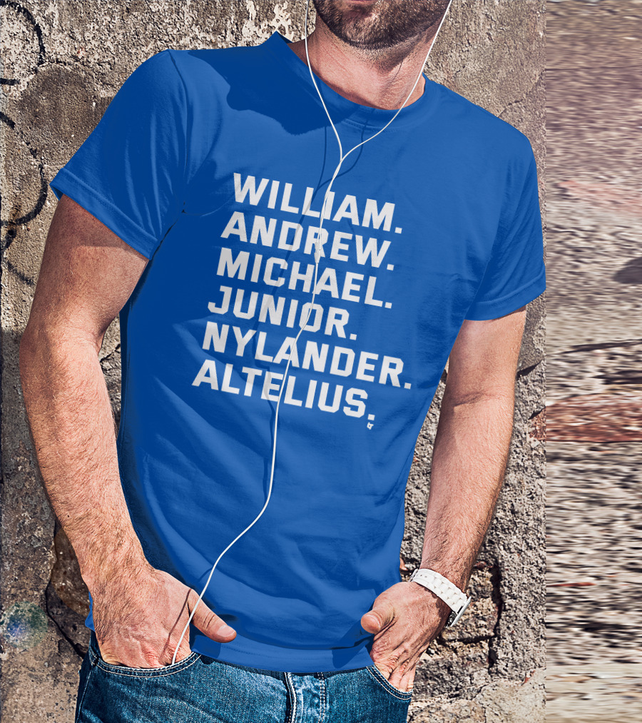 William Andrew Michael Junior Nylander Altelius T-Shirt
