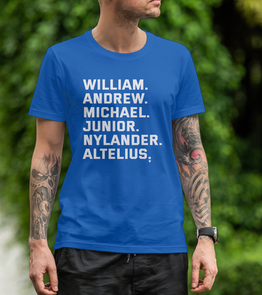 William Andrew Michael Junior Nylander Altelius T-Shirt