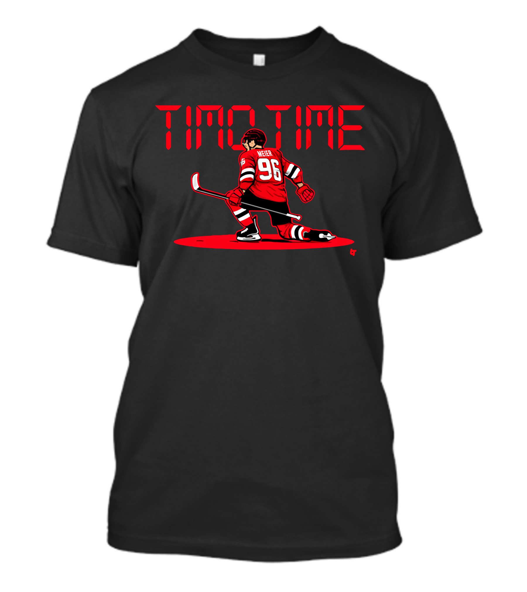 New Jersey Timo Meier 96 Timo Time T-Shirt