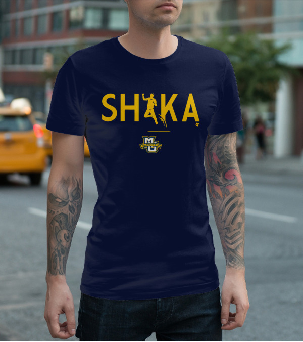 Marquette Basketball Shaka MU T-Shirt
