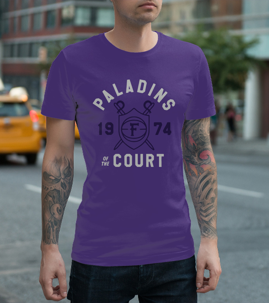 Paladins of the Court 1974 F Shield Emblem T-Shirt