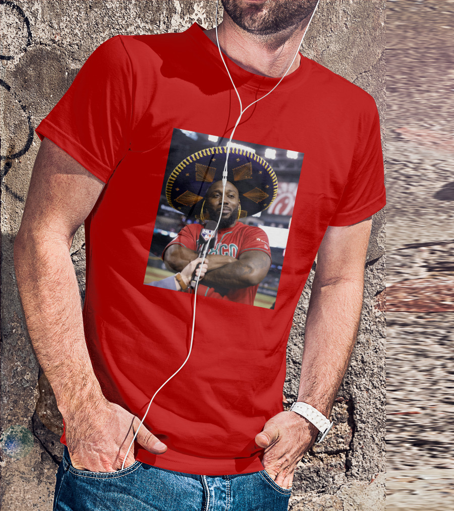 Randy Arozarena Mexico Baseball Sombrero MLB Interview T-Shirt
