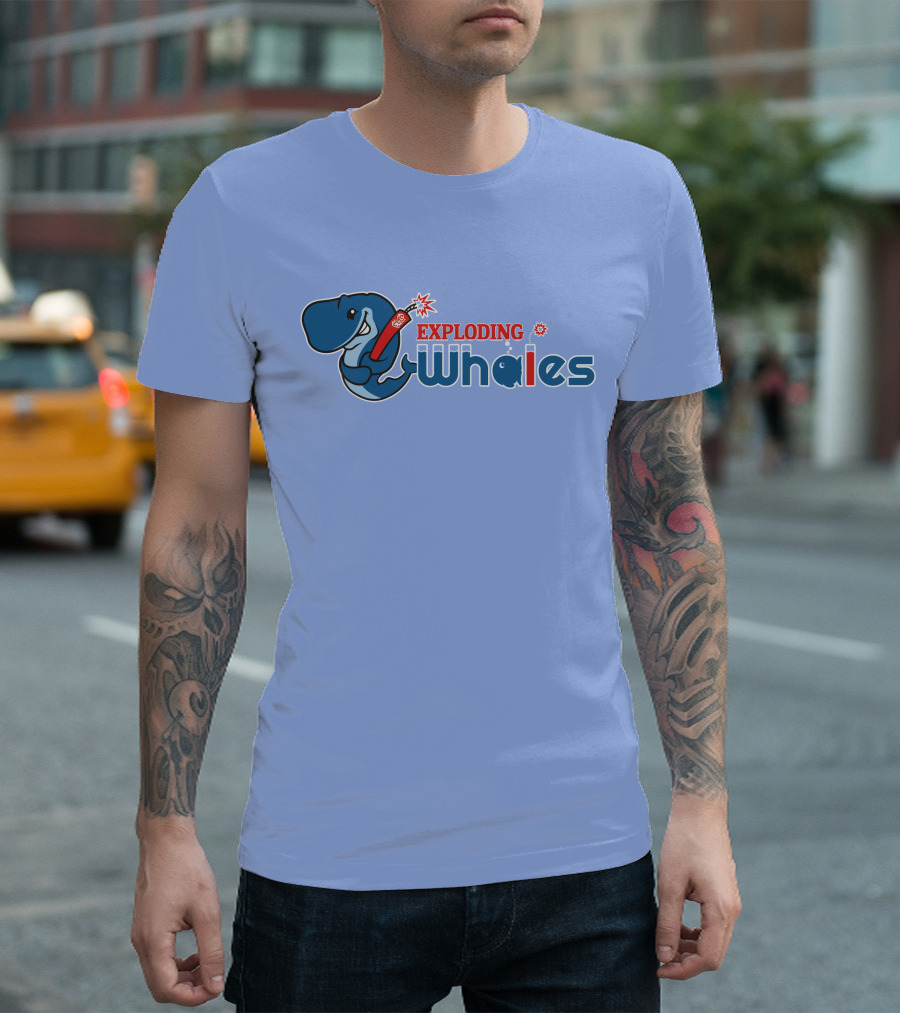 Eugene Emeralds Exploding Whales T-Shirt