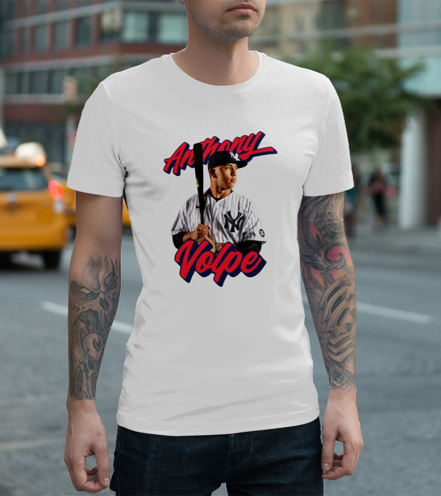 Anthony Volpe Yankees Baseball Player T-Shirt