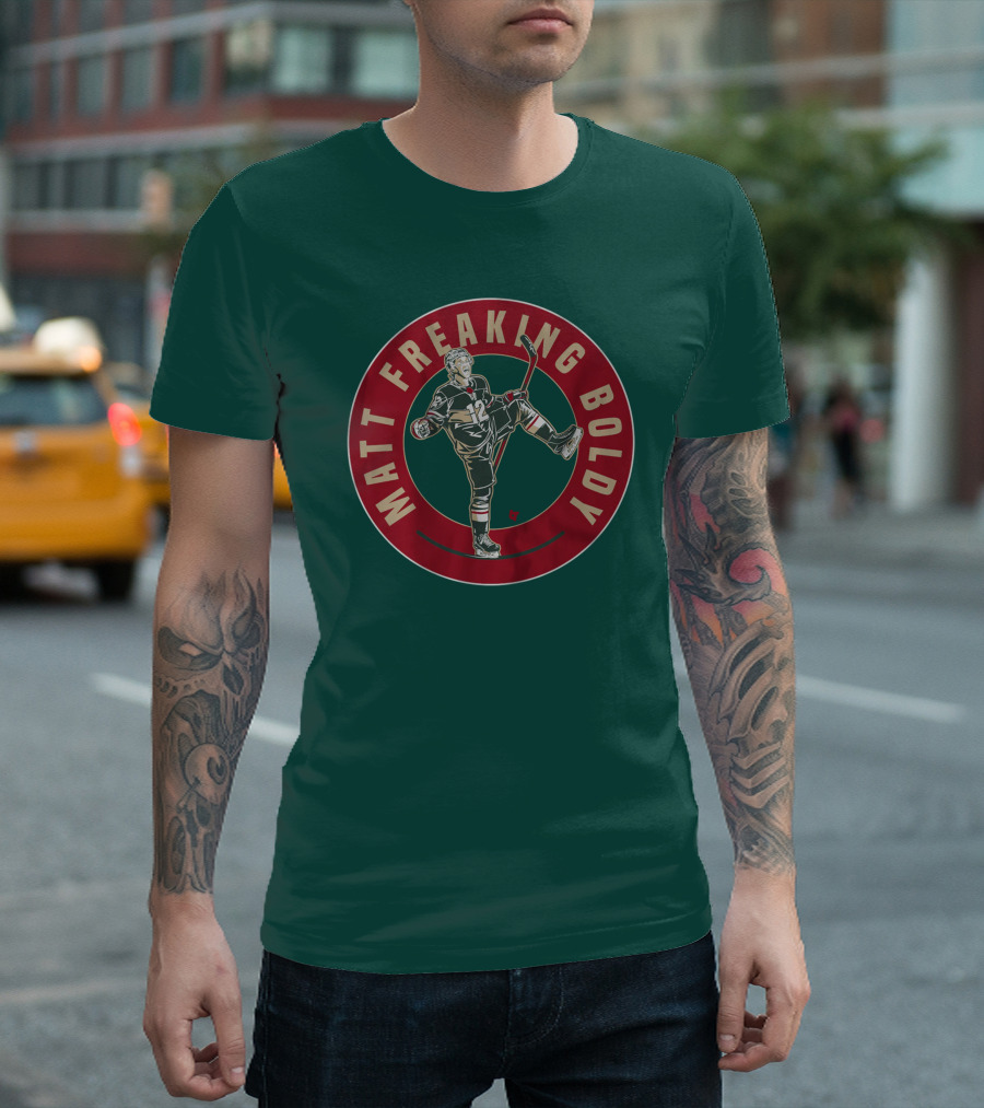 MATT FREAKING BOLDY Hockey T-Shirt