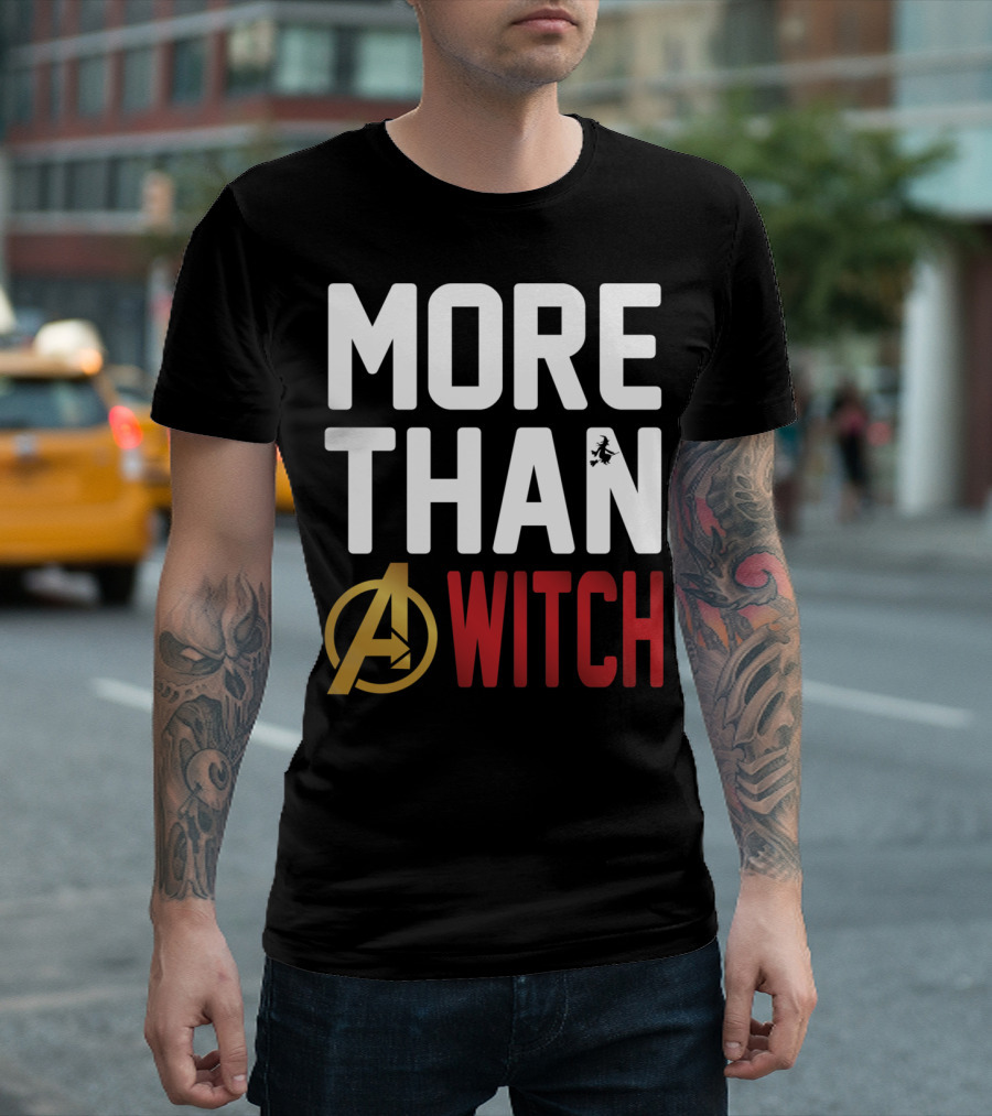 MORE THAN A WITCH AVENGERS HALLOWEEN T-Shirt