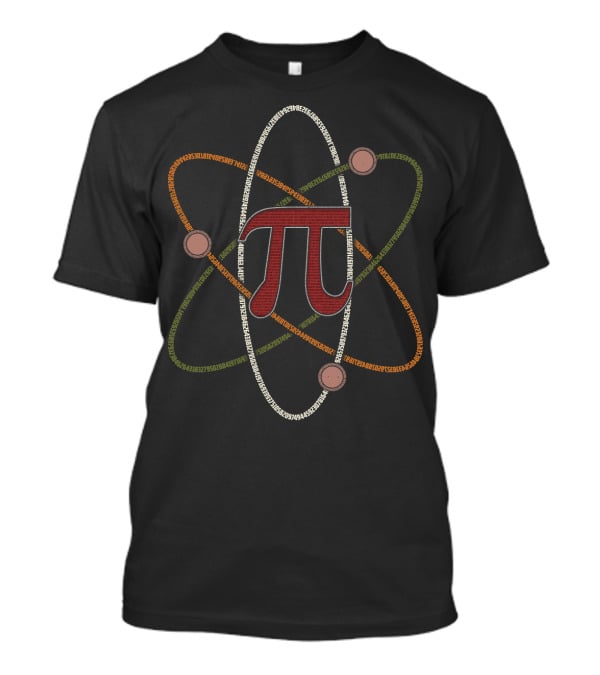 PI Day Atom 3.14 Math Teacher Geek Science Lovers T-Shirt