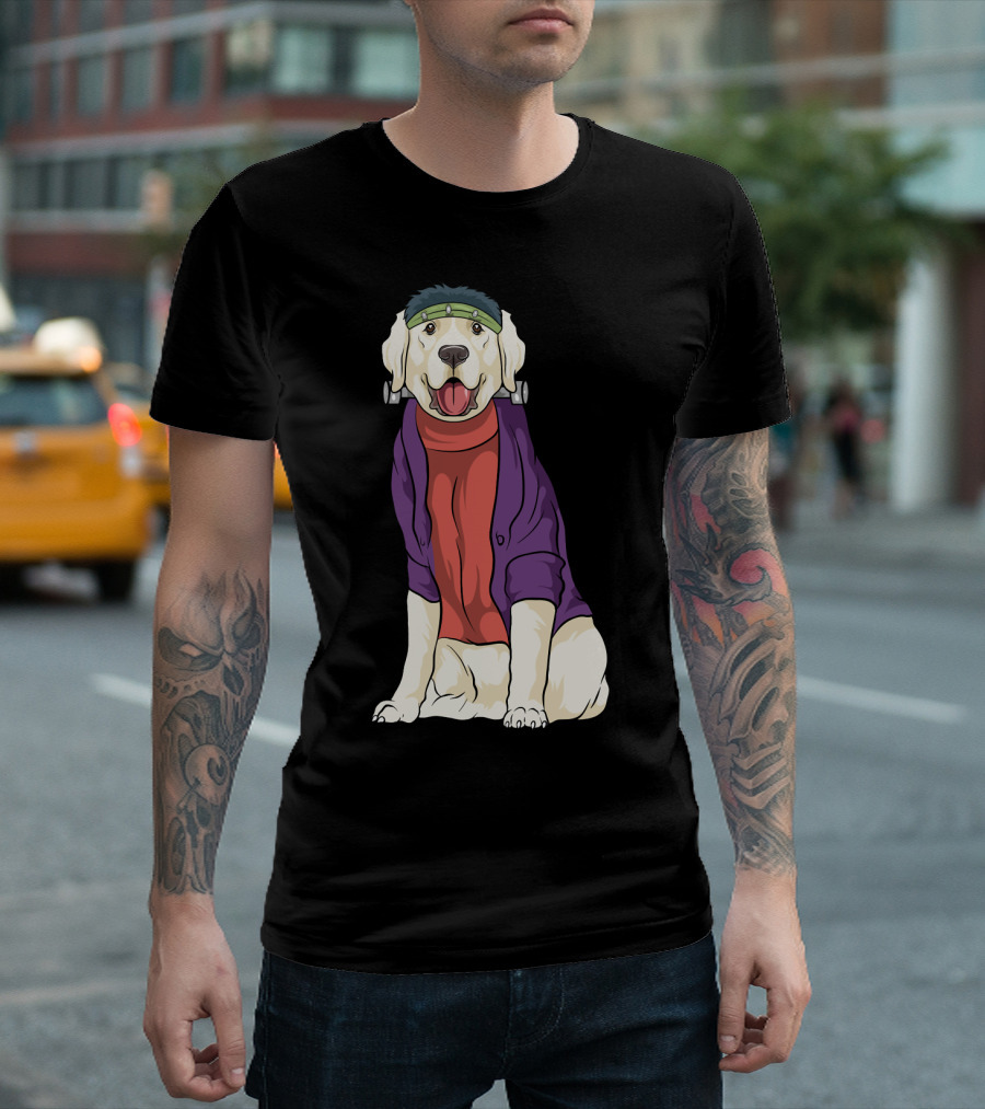 Golden Retriever Frankenstein Costume Halloween Dog T-Shirt