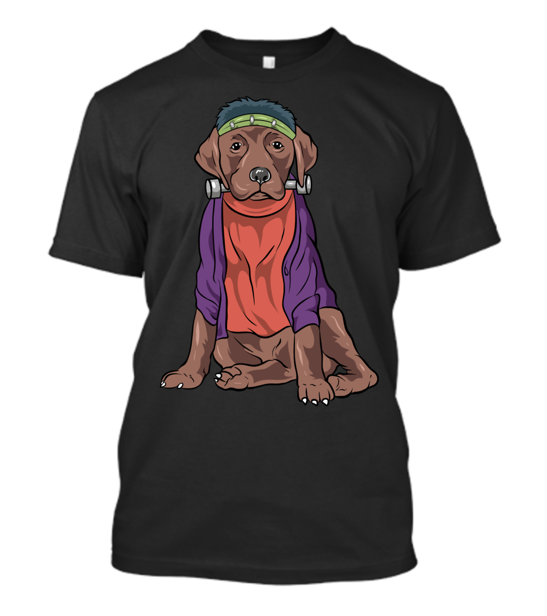Funny Labrador Retriever Frankenstein Dog Costume T-Shirt
