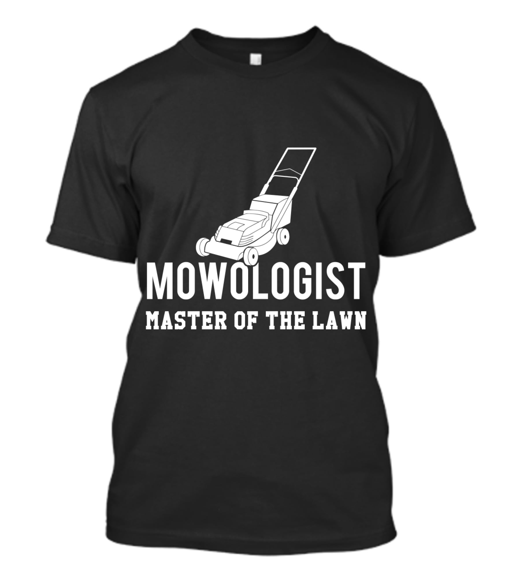 Mowologist Master Of The Lawn Lawnmower Expert Funny Gardening T-Shirt