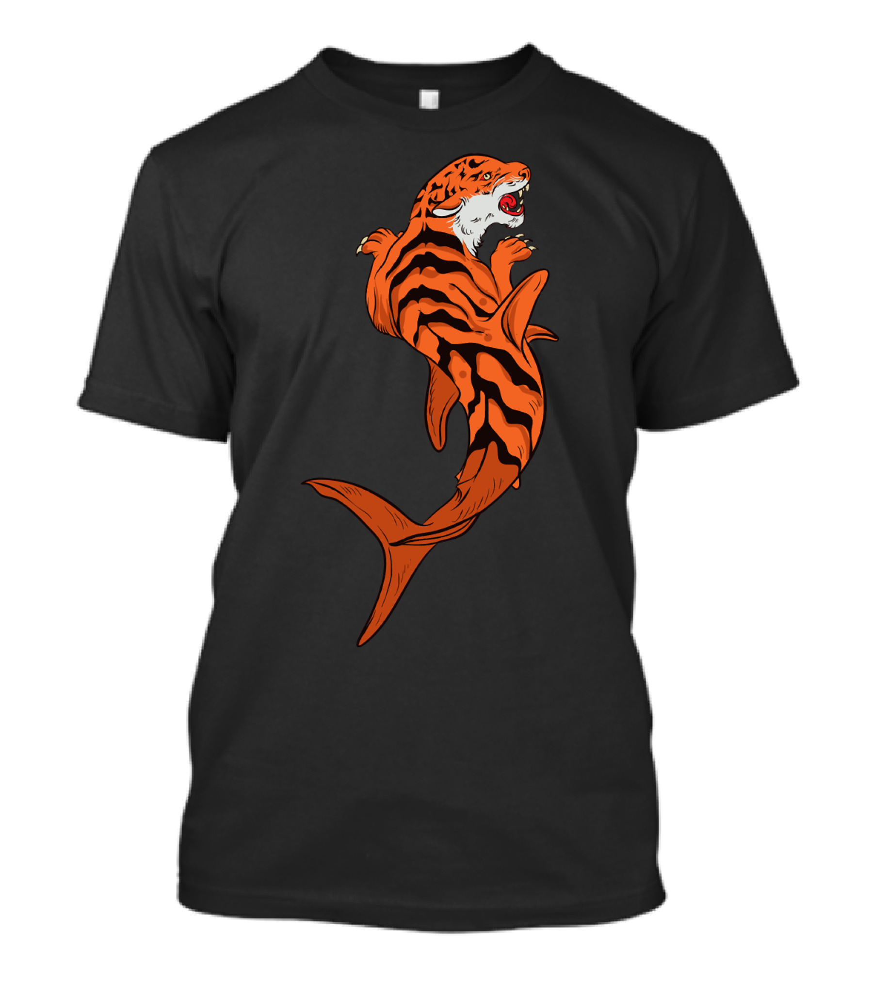 Tiger Shark Jawsome Tigershark Marine Biology Pun T-Shirt