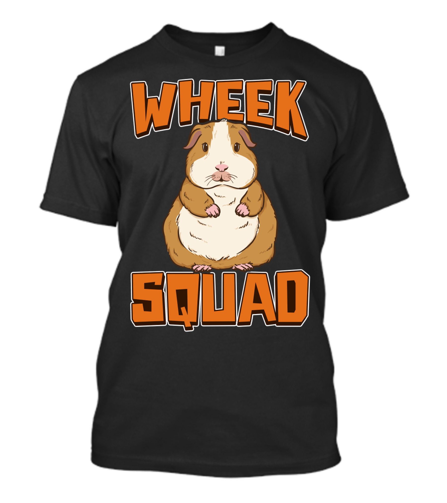 Wheek Squad Guinea Pig Furry Potato Pet Cavy T-Shirt