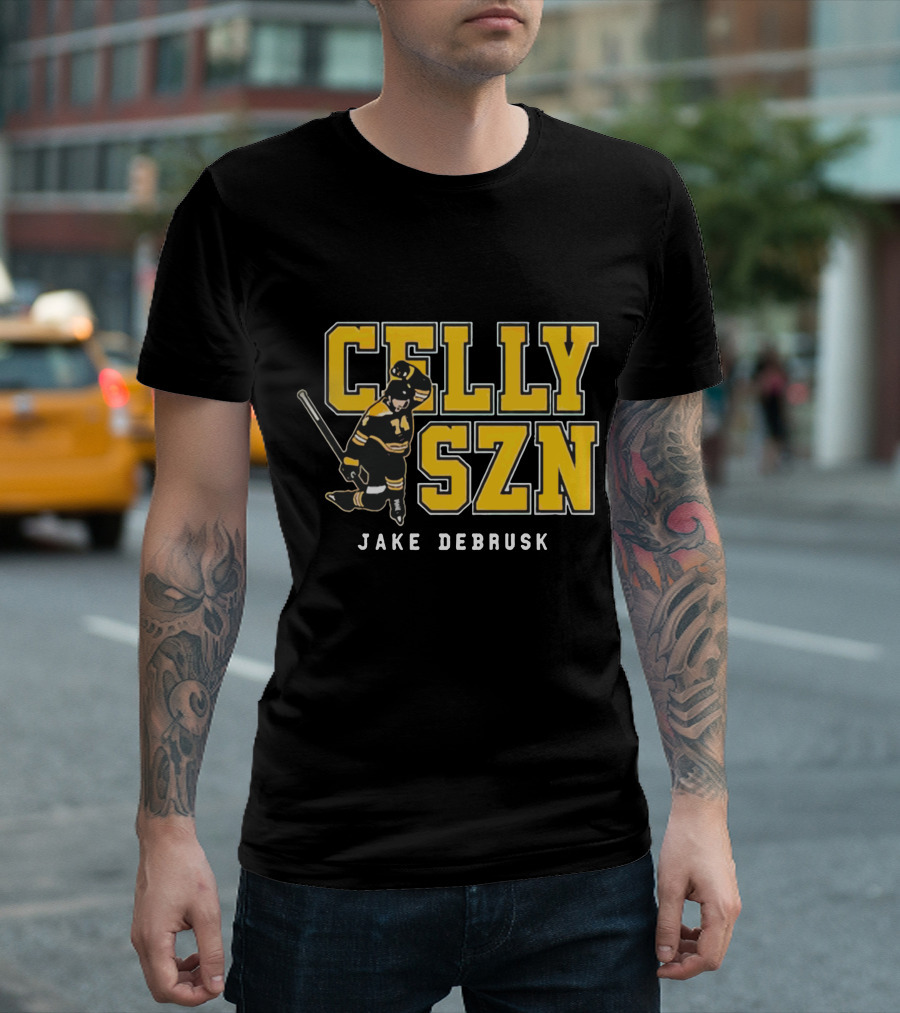 Jake Debrusk Celly Szn Hockey T-Shirt