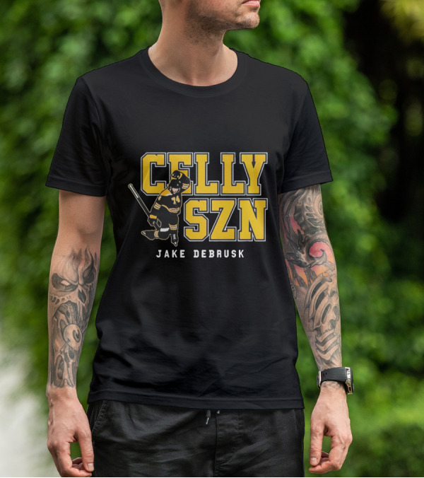 Jake Debrusk Celly Szn Hockey T-Shirt