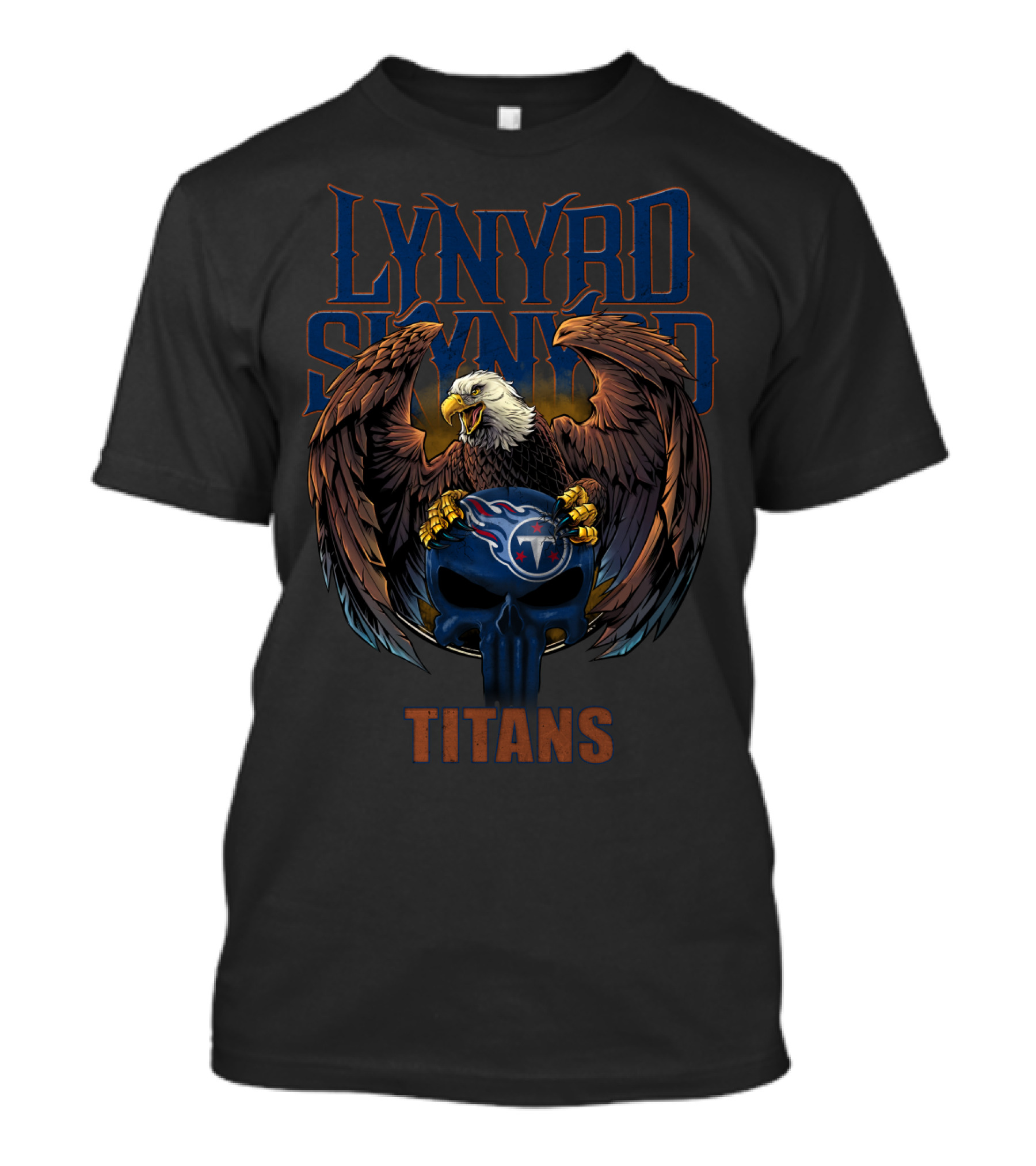 Lynyrd Skynyrd Titans Eagle And Skull T-Shirt