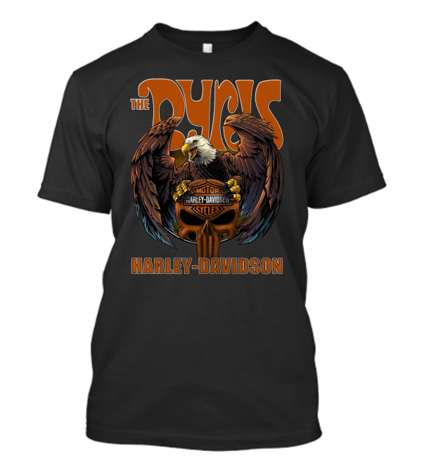 The Byrds Harley Davidson Motorcycles Eagle T-Shirt