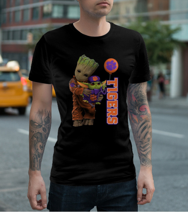 G&Y Clemson Tigers Balloon Guardians T-Shirt