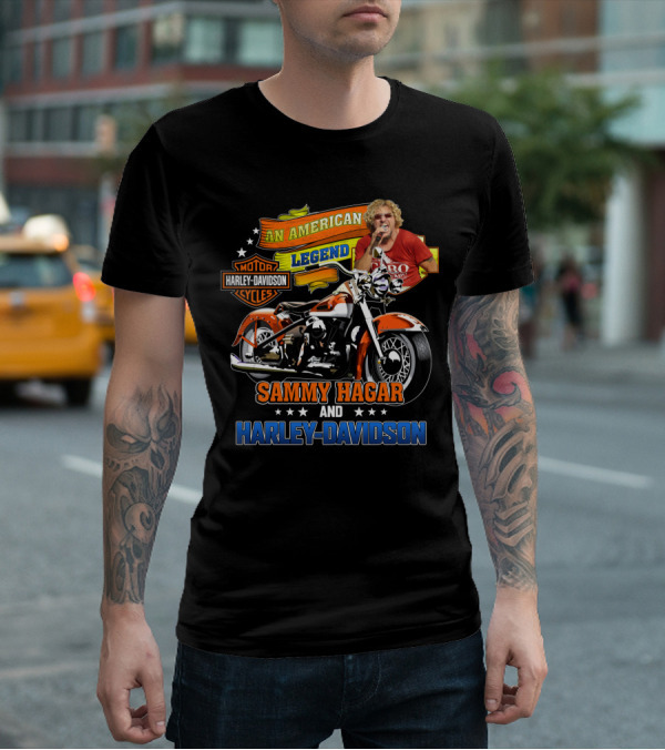 Sammy Hagar And Harley Davidson An American Legend T-Shirt