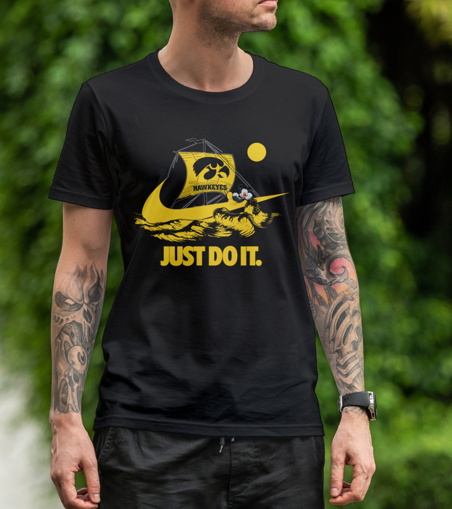 Just Do It Hawkeyes Nike T-Shirt
