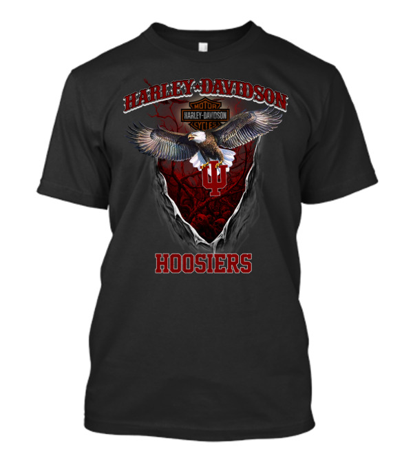 Harley Davidson Indiana Hoosiers Eagle T-Shirt