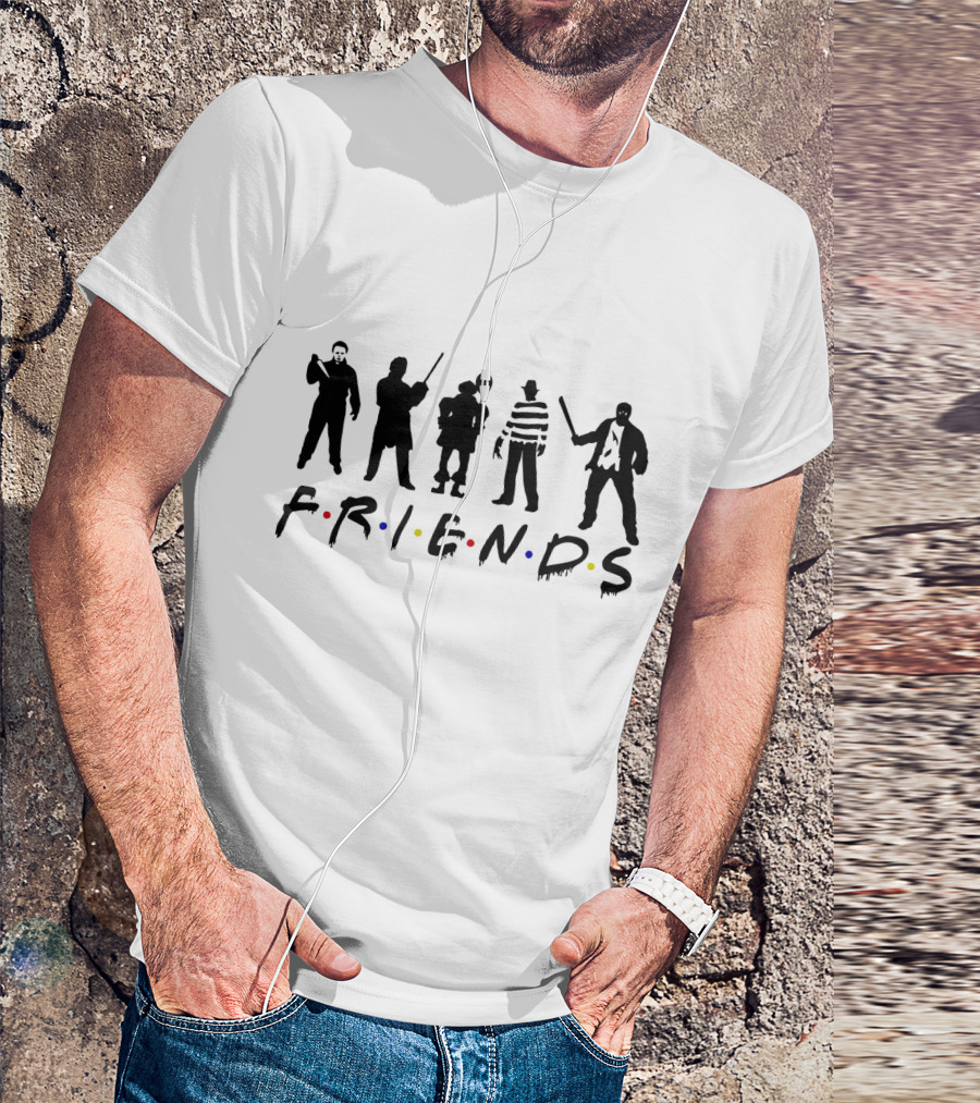 Friends Halloween Horror Serial Killer T-Shirt