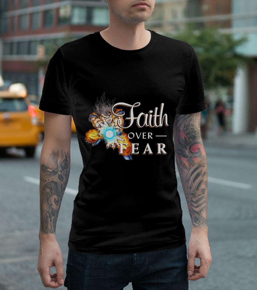 Faith Over Fear GK Dragon Energy Power_ball T-Shirt