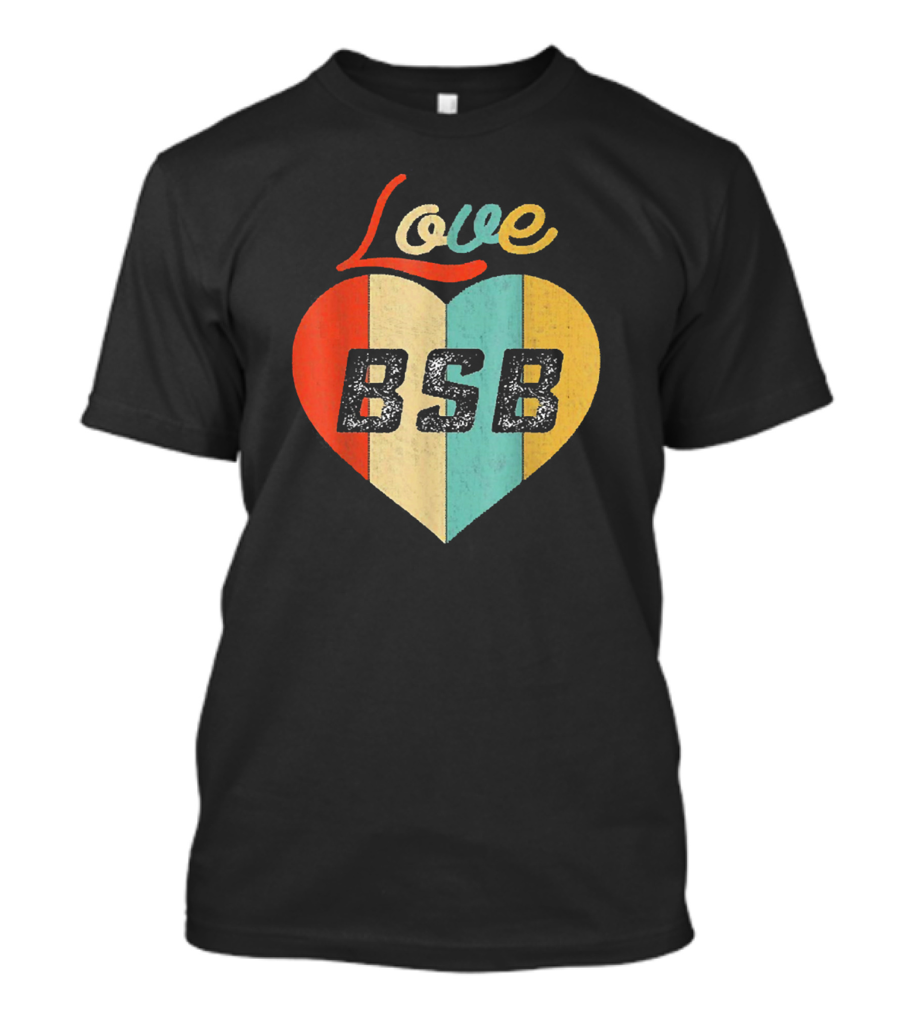 Love BSB Heart Retro Backstreet T-Shirt