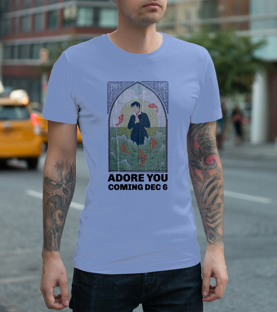 Adore You Coming Dec 6 Archway Fish Motif T-Shirt
