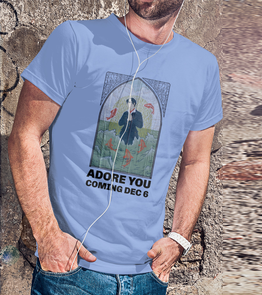 Adore You Coming Dec 6 Archway Fish Motif T-Shirt