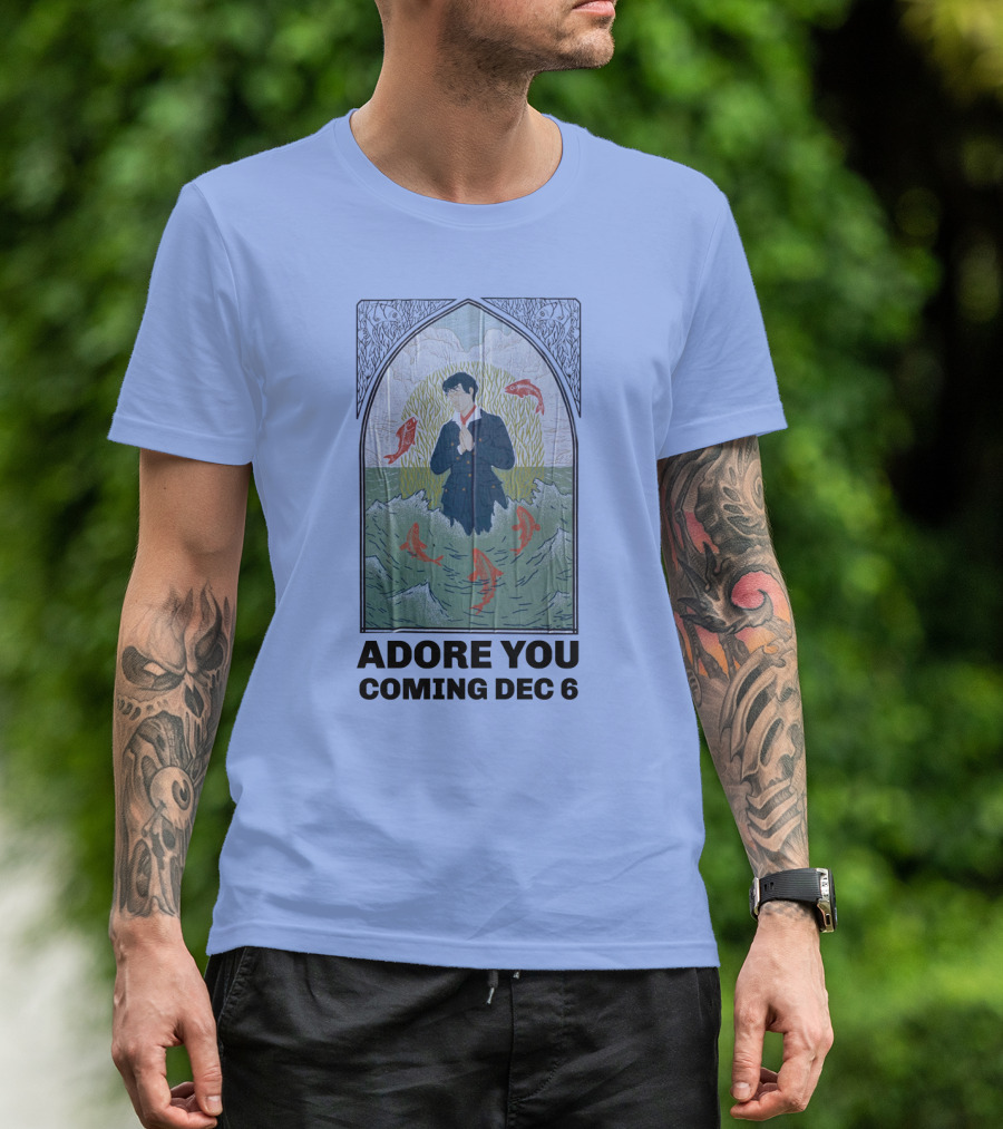Adore You Coming Dec 6 Archway Fish Motif T-Shirt