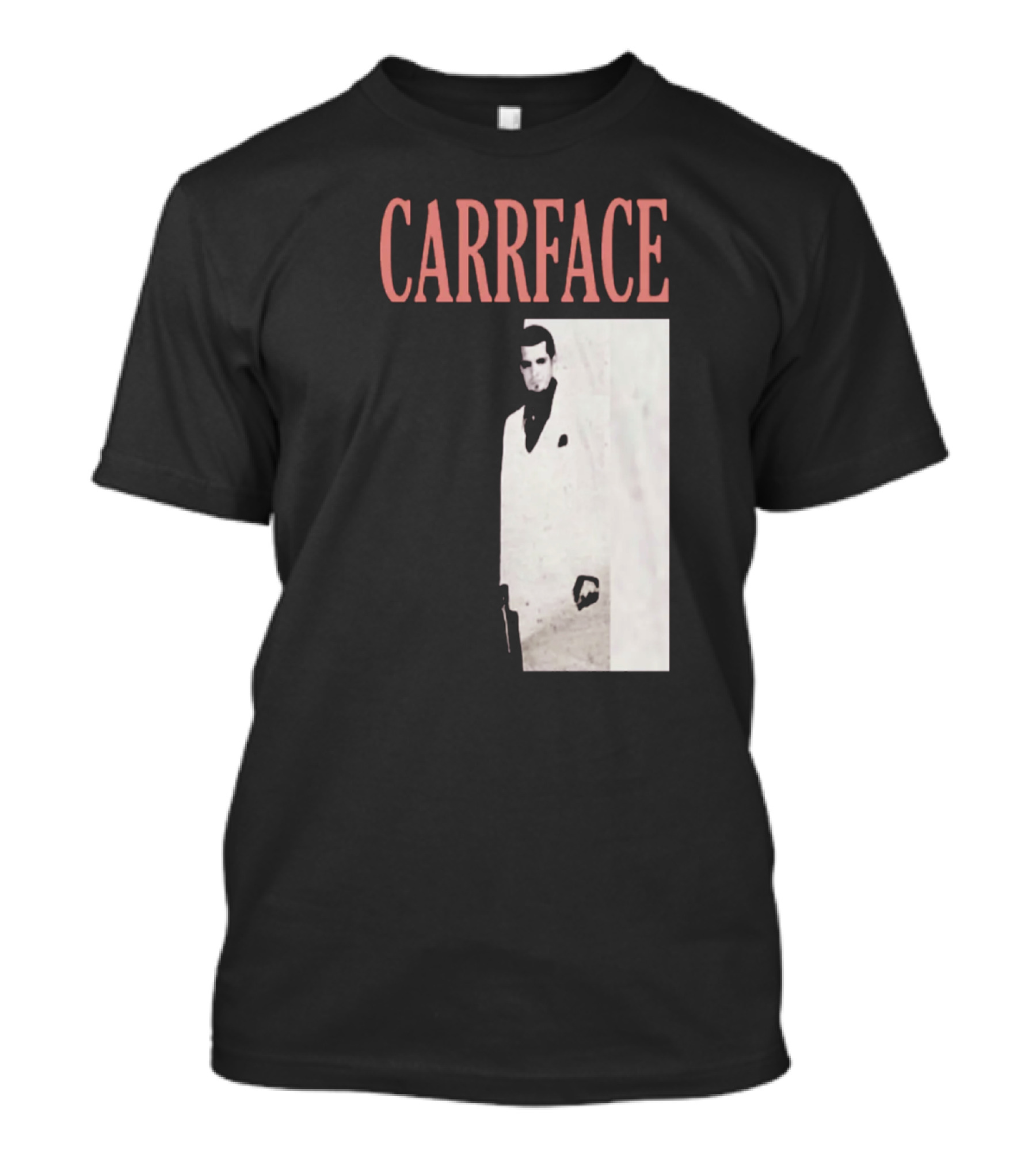 Carrface Scarface Parody Gangster Suit Image T-Shirt