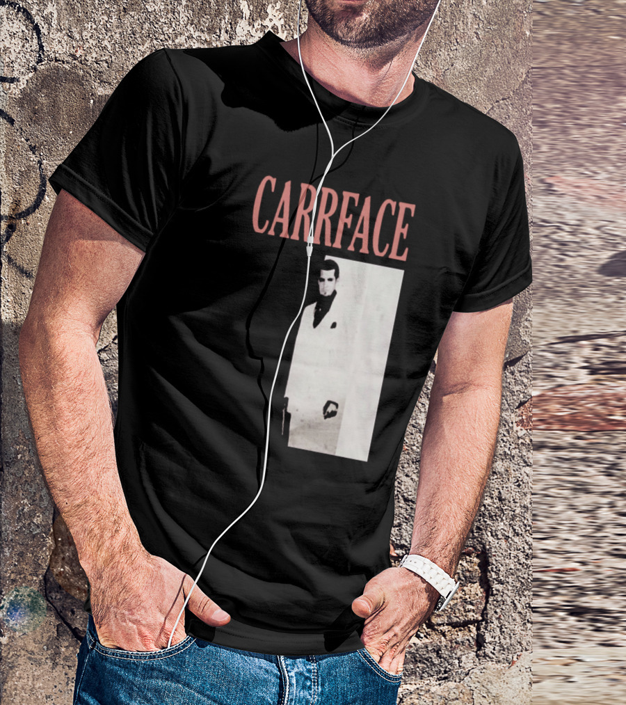 Carrface Scarface Parody Gangster Suit Image T-Shirt