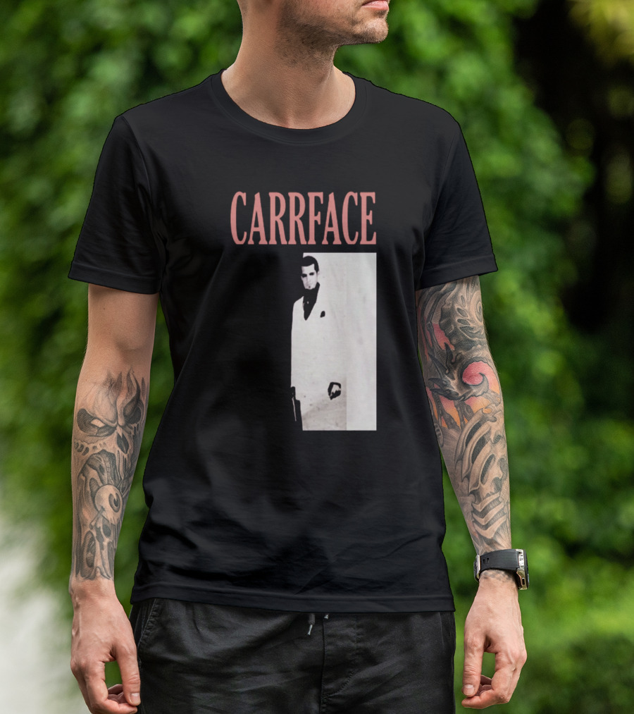 Carrface Scarface Parody Gangster Suit Image T-Shirt
