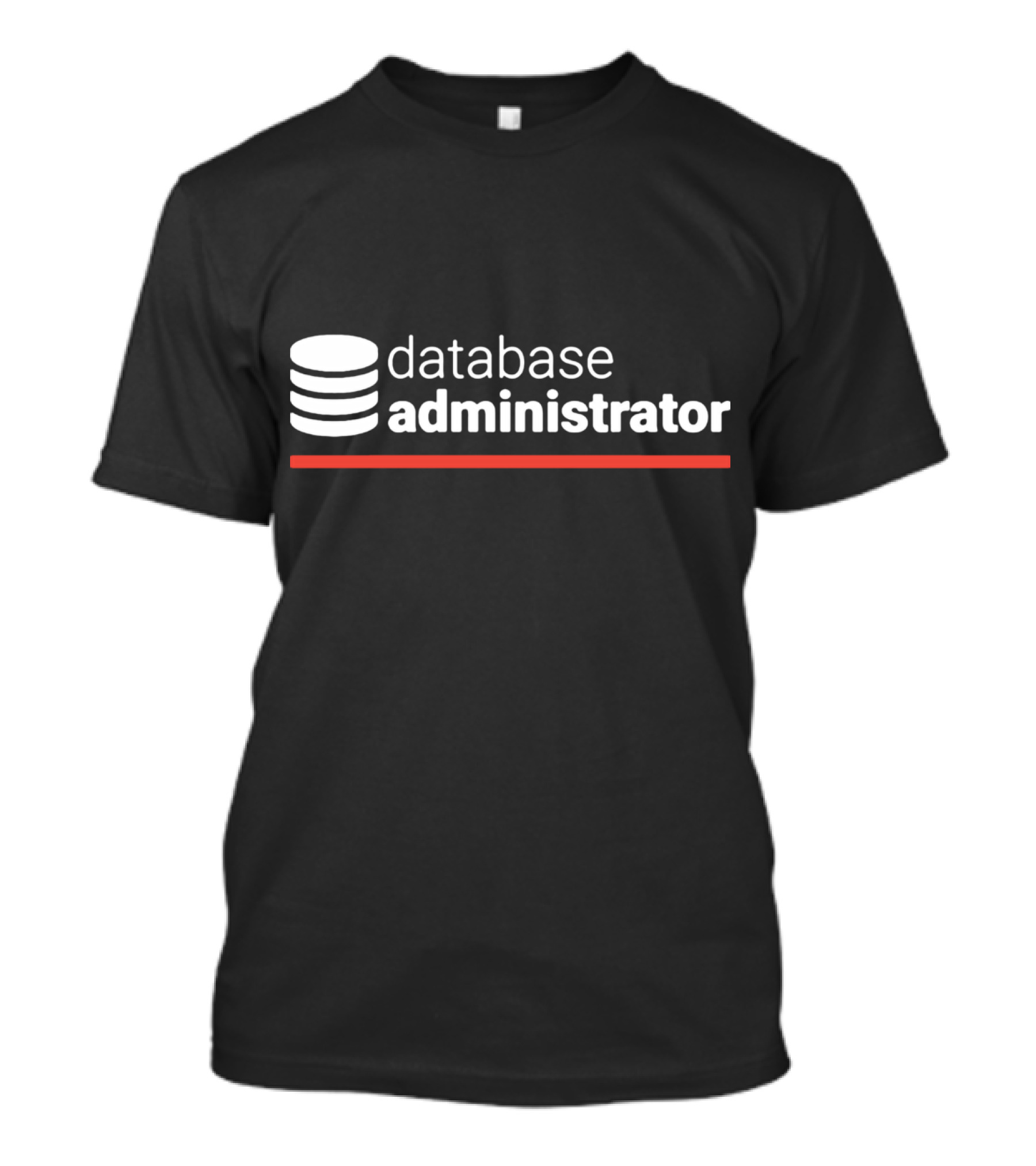 Database Administrator Iconic Stack T-Shirt