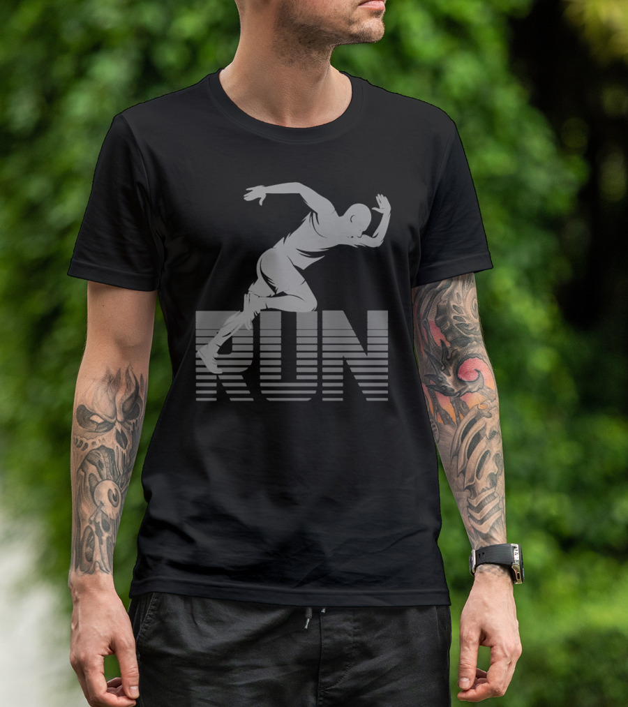 RUNNER'S THERAPY RUNNING PACE IDEAS RUN T-Shirt