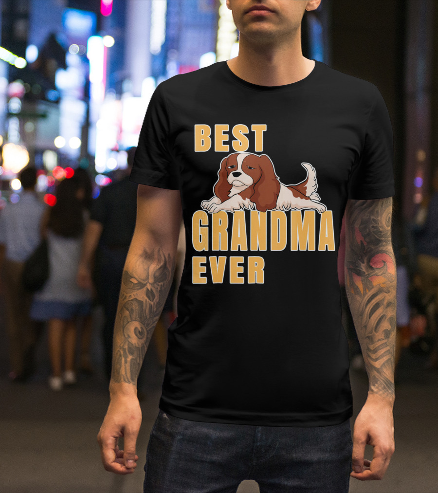 Best Cavalier King Charles Spaniel Grandma Ever T-Shirt